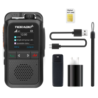 TIDRADIO TD-G100 Global PTT Unlimited Range Walkie Talkies 4G PoC Radio with SIM Card