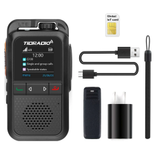 TIDRADIO TD-G100 Global PTT Unlimited Range Walkie Talkies 4G PoC Radio with SIM Card