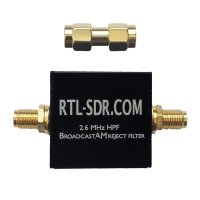 Broadcast AM Reject High Pass Filter (2.6 MHz HPF) by RTL-SDR Blog