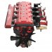 TOYAN FS-L400 14cc Inline 4 Cylinder Four-stroke Water-cooled Nitro Engine Model for 1:8 1:10 RC Car Ship Airplane