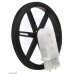 Pololu 1439 Wheel 90×10mm Pair - White