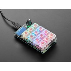 Adafruit 5128 MacroPad RP2040 Starter Kit - 3x4 Keys + Encoder + OLED - ADABOX019 Essentials