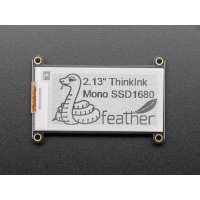 Adafruit 4195 2.13 inch Monochrome eInk / ePaper Display FeatherWing - 250x122 Monochrome with SSD1680