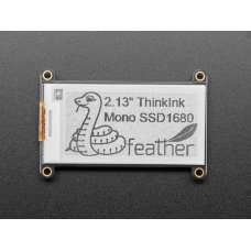 Adafruit 4195 2.13 inch Monochrome eInk / ePaper Display FeatherWing - 250x122 Monochrome with SSD1680