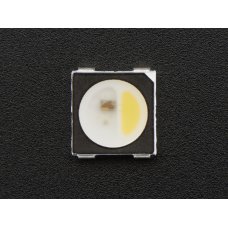 Adafruit 2761 NeoPixel RGBW LEDs w/ Integrated Driver Chip - Natural White - ~4500K - Black Casing - 10 Pack 