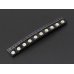 Adafruit 2762 NeoPixel RGBW LEDs w/ Integrated Driver Chip - Cool White - ~6000K - Black Casing - 10 Pack