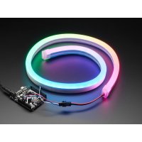 Adafruit 3869 NeoPixel RGB Neon-like LED Flex Strip with Silicone Tube - 1 meter