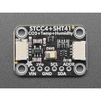 Adafruit 6478 STCC4 and SHT41 - CO2, Temperature & Humidity Sensor - STEMMA QT / Qwiic