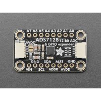 Adafruit 6494 ADS7128 8-Channel ADC and GPIO Expander - STEMMA QT / Qwiic Adafruit 6494 ADS7128 8-Channel ADC and GPIO Expander - STEMMA QT / Qwiic