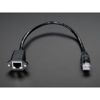 Adafruit 909 Panel Mount Ethernet Extension Cable