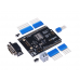 CAN FD Shield for Arduino - CAN-FD, CAN 2.0, industrial standard 9-pin sub-D, high-speed SPI interface, selectable OBD-II and CAN standard pinouts, adjustable chip select and INT pins