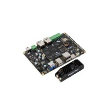 DFRobot DFR1218-1 RK3576 + RK1828 Edge AI Development Kit for Local LLM, VLM & Vision (20 TOPS AI Accelerator, 5GB DRAM & IMX415 Camera)