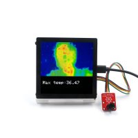 Makerfabs MaTouch_ESP32-S3 4 inch Display Demo Kit/ Photo Frame/ TVOC Monitor/ Infrared Temperature/ Globe Weather Forecasting