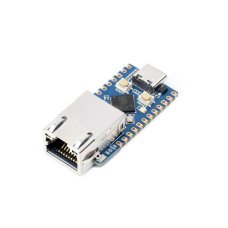 Waveshare 24082 RP2040-ETH Mini Development Board, RP2040 Ethernet Port Module, Based on Official RP2040 Dual Core Processor