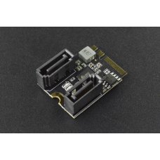 M.2（A+E Key）to SATA3.0 Expansion Card for LattePanda Delta / Alpha