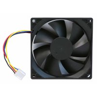 92x92x25mm DC Cooling Fan w/ PWM, Speed Sensor (Tacho)