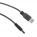Parallax USB A to DC 2.1mm Jack Cable