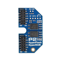 Parallax P2-ES Eval Board HyperRAM & HyperFlash Add-on