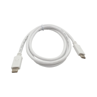 USB 3.1 USB-C TO USB-C MALE CABLE 1M WHITE