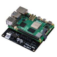 P02 PCIe Slot For Raspberry Pi 5 Extension Adapter Board