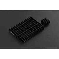 Black Aluminum Heatsink Kit for Raspberry Pi 4B