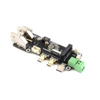Waveshare 33024 PCIe To M.2 Multifunctional Adapter, Compatible with Raspberry Pi 5, Two Power Supply Methods, Supports Dual 4K Outputs