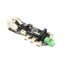 Waveshare 33024 PCIe To M.2 Multifunctional Adapter, Compatible with Raspberry Pi 5, Two Power Supply Methods, Supports Dual 4K Outputs