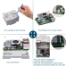 DIN Rail ABS Case With Offical Heat Sink For Raspberry Pi 5