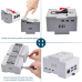 DIN Rail ABS Case With Offical Heat Sink For Raspberry Pi 5