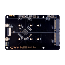 N21 Dual 2280 NVMe Base For Raspberry Pi 5