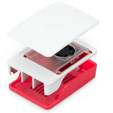 Raspberry Pi 5 Official Red & White Case