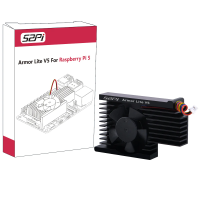 Armor Lite V5 Heatsink With 3510 Fan For Raspberry Pi 5