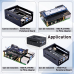 Raspberry Pi 5 Metal Case Compatible With N04 N05 M.2 NVMe To PCLe Adapter X1000 PCLe Peripheral Boards