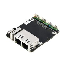 Waveshare 22360 / 23697 / 23852 Mini Dual Gigabit Ethernet Base Board Designed for Raspberry Pi Compute Module 4