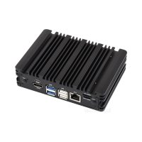 Waveshare 35746 Industrial Computer For Raspberry Pi Compute Module 5 (NOT included), 1000M Ethernet RJ45 port, Supports RS485 And 4G/5G Communication