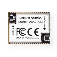Seeed Studio Wio-S3-N Wireless Module without IPEX, ESP32-S3R8, Dual-core Xtensa LX7 and SX1262 embedded, LoRaWAN, Wi-Fi & BLE, supports EU868 & US915 - 100079384
