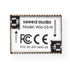 Seeed Studio Wio-S3-N Wireless Module without IPEX, ESP32-S3R8, Dual-core Xtensa LX7 and SX1262 embedded, LoRaWAN, Wi-Fi & BLE, supports EU868 & US915 - 100079384 Seeed Studio Wio-S3-N Wireless Module without IPEX, ESP32-S3R8, Dual-core Xtensa LX7 and SX1262 embedded, LoRaWAN, Wi-Fi & BLE, supports EU868 & US915 - 100079384