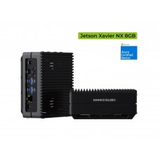 reComputer J2021-Edge AI Device with Jetson Xavier NX 8GB module, 4xUSB, M.2 Key E & Key M Slot, Aluminum case, Pre-installed JetPack System