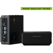 reComputer J4011-Edge AI Device with NVIDIA Jetson Orin NX 8GB module, 4xUSB 3.2, M.2 Key E & Key M Slot, Aluminum case, Pre-installed JetPack System with NVIDIA JetPack on 128GB NVMe SSD