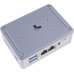 reRouter CM4 102032 - Raspberry Pi Based Mini Router, Travel Router, Dual Gigabit Ethernet, OpenWRT OS