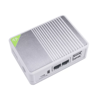 Seeed Studio reRouter CM4 102064 - Raspberry Pi Based Mini Router, Travel Router, Dual Gigabit Ethernet, OpenWRT OS - 100012706
