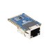 Waveshare 24276 TTL UART to Ethernet Mini Module, Castellated Holes With Immersion Gold Design, Highly Integrated Packaging