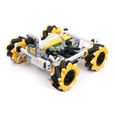 Waveshare 21645/21646/21647 BuildMecar Kit, Smart Building Block Robot with Mecanum Wheels, 5MP Camera, Based on Raspberry Pi Build HAT