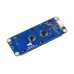 Waveshare 23991 LCD1602 I2C Module, White color with blue background, 16x2 characters LCD, 3.3V/5V