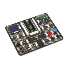 Waveshare 24004/24100/24099/24117 Raspberry Pi Pico Entry-Level Sensor Kit, 15 common modules, All-in-one design