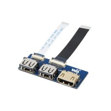 Waveshare 20263 USB HDMI Adapter for CM4-IO-BASE, Adapting FFC Connector To Standard Connector