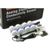 DFRobot DFR0300 Gravity: Lab Grade Analog EC / Electrical Conductivity Sensor Kit for Water Quality Monitoring (K=1)