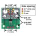 Pololu 5455/5457 ACS37042KLHBLT-030B3 Current Sensor Compact Carrier -30A to +30A, 5V/3.3V