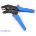 Pololu 1929 Crimping Tool: 0.08-0.5 mm² Capacity, 20-28 AWG