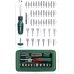 Bosch 46-Piece Screwdriver Bit set, with Screwdriver Bits and 12 Nutsetters